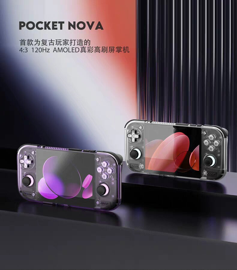 Retroid Pocket Nova Handheld, 4.5-inch 4:3 120Hz AMOLED
