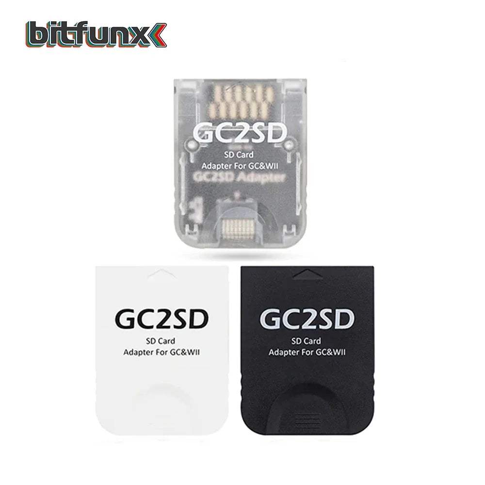 Bitfunx GC2SD Micro SD Card Adapter for GameCube and Wii