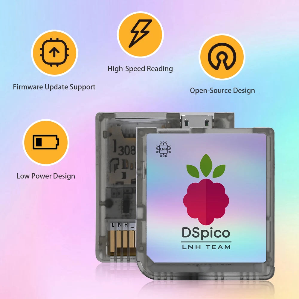 RP2040 MCU DSpico Game Reader Compatible With NDS NDSL DSi 3DS Console