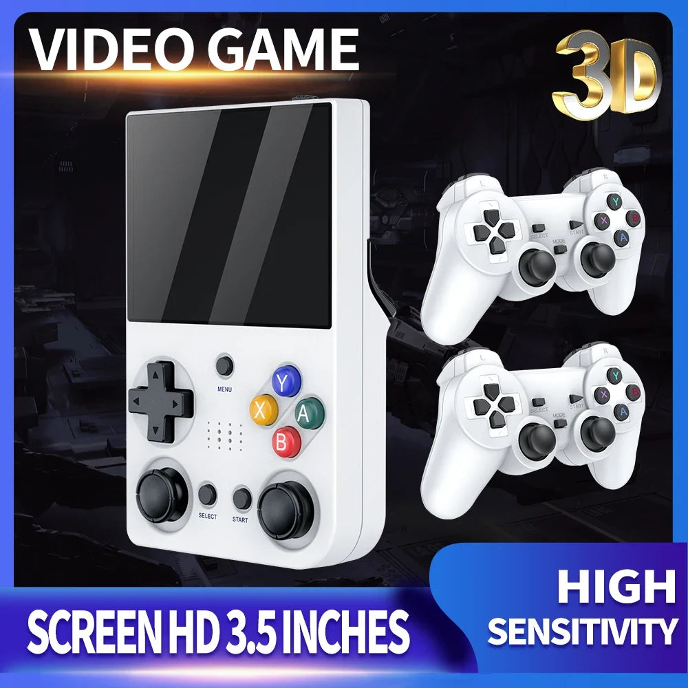 M21 Retro Handheld Game Console 3.5-Inch IPS, 20000 Games