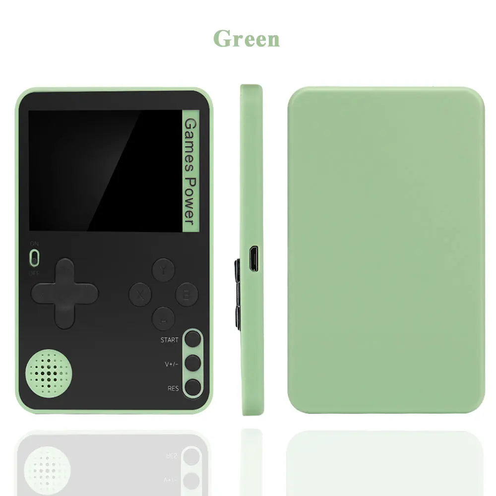 K10 Ultra-Thin Retro Game Console 2.4 Inch with 500 Classic Games