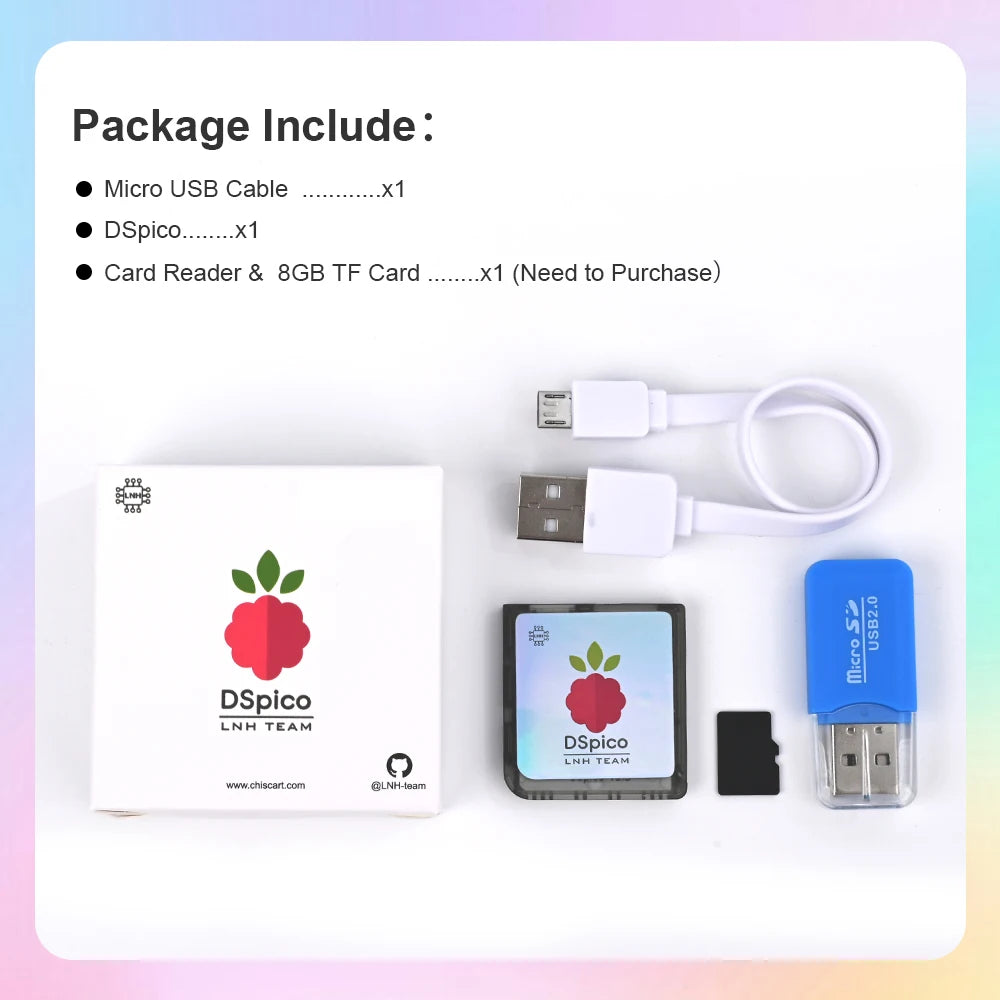 RP2040 MCU DSpico Game Reader Compatible With NDS NDSL DSi 3DS Console
