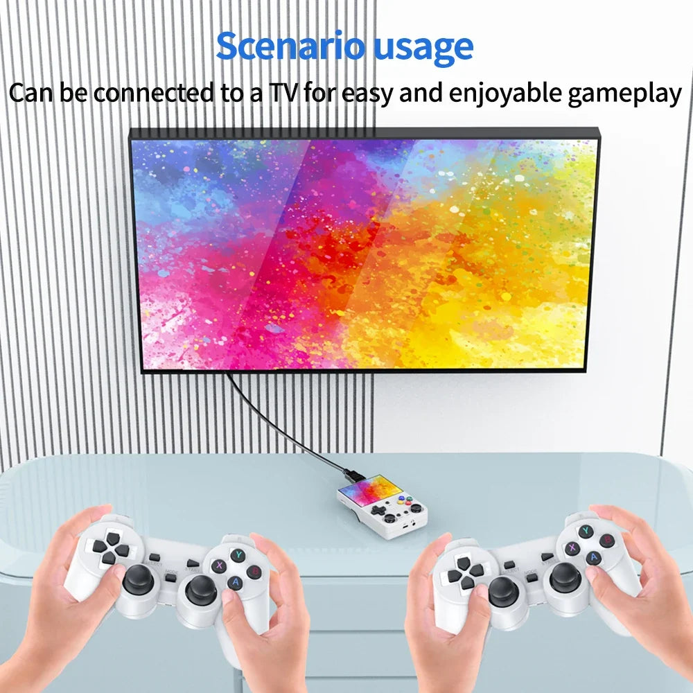 M21 Retro Handheld Game Console 3.5-Inch IPS, 20000 Games
