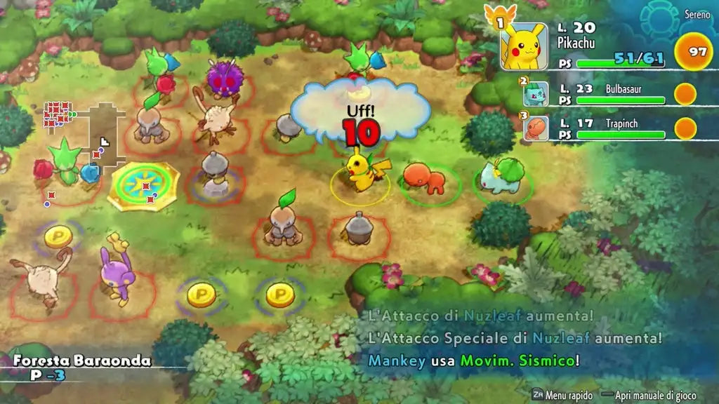 Pokemon Mystery Dungeon: Rescue Team DX for Switch, Italian Version