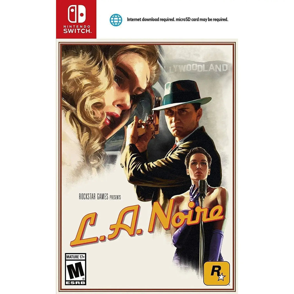 L.A. Noire for Nintendo Switch - UK Edition, English Audio