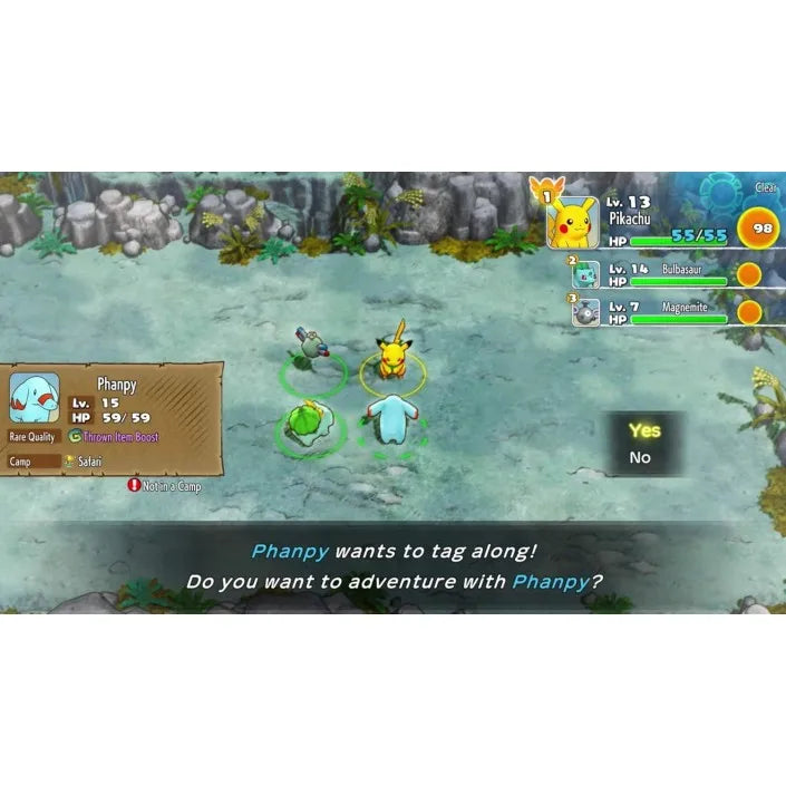 Pokémon Mystery Dungeon: Rescue Team DX for Switch, PAL EU