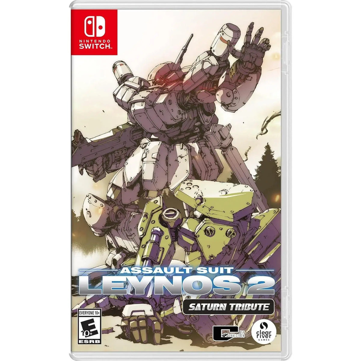 Assault Suit Leynos 2 Saturn Tribute (Limited Run) Nintendo Switch Game - Import Edition, Factory Sealed, English Audio and Subtitles, Compatible with Nintendo Switch, Retro Video Game