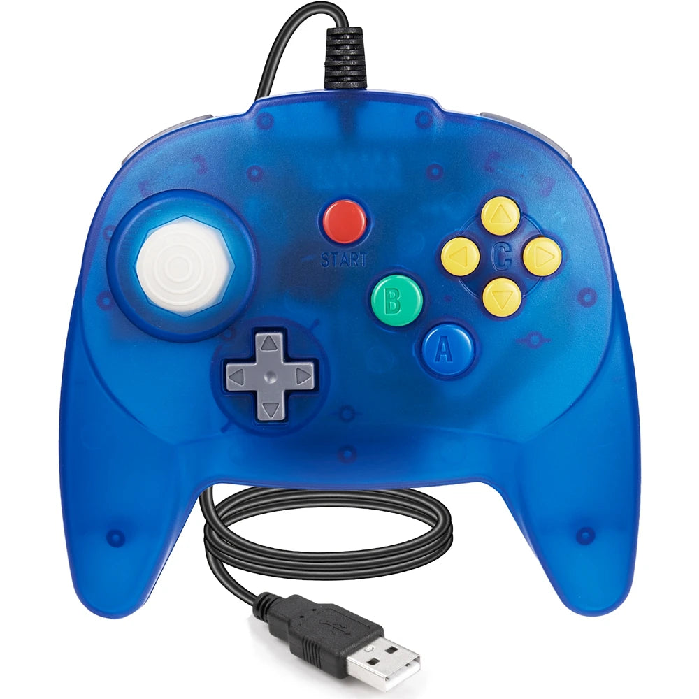 Mini USB N64-Style Controller for Windows PC, Mac & Raspberry Pi