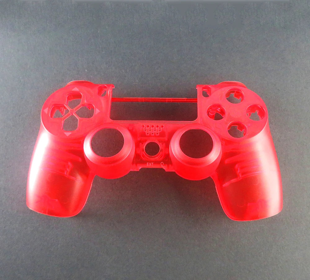 1pcs For Playstation 4 PRO JDM 040 JDS 040 Transparent PS4 Controller JDS-040 Faceplate Front Shell Upper Cover Case
