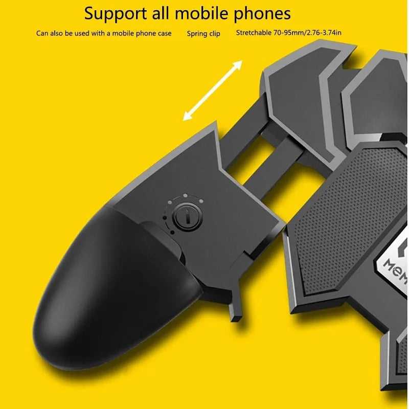 Control for Cell Phone Pubg Gamepad Joystick Android iPhone Trigger Mobile Game Pad Controller Hand Cellphone Wireless