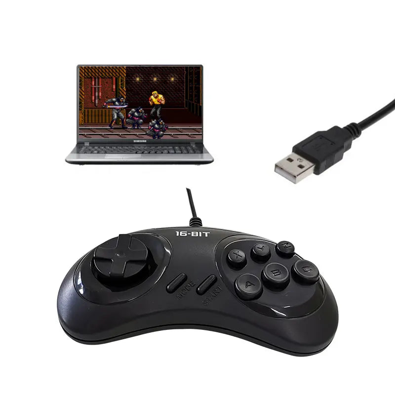 USB Controller for Sega Mega Drive / Genesis on PC & Mac