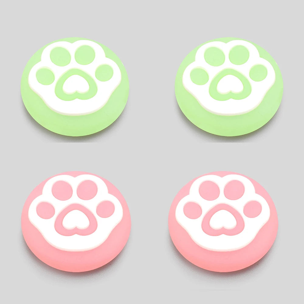 KomoKe Luminous Thumb Grip Caps for PS5, PS4, Xbox, Switch Pro