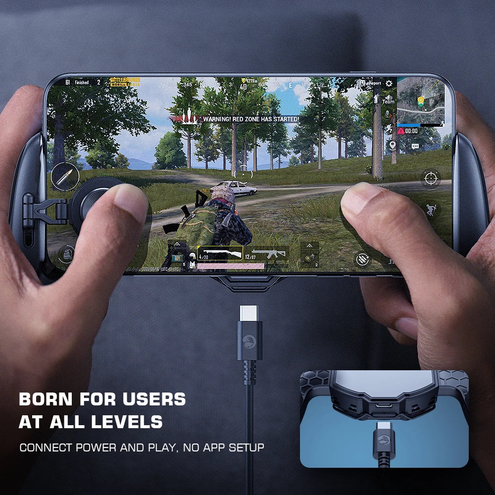 GameSir F8 Pro Mobile Cooling Gamepad, Game Controller with Cooling Fan, Smartphone Cooler for Android Phone / iPhone