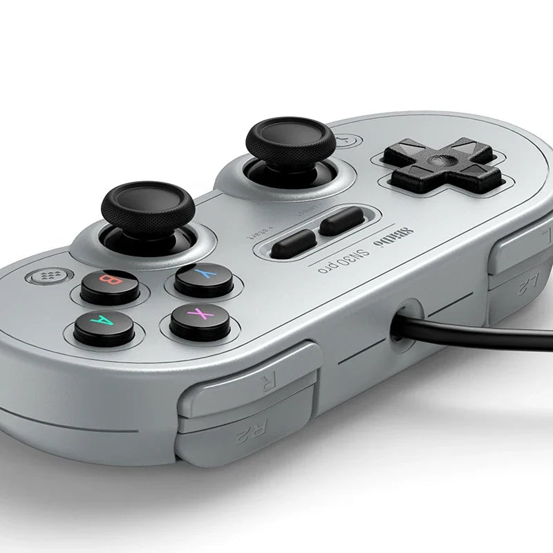 8BitDo SN30 Pro Wired Gamepad, Switch, Raspberry Pi SN Edition