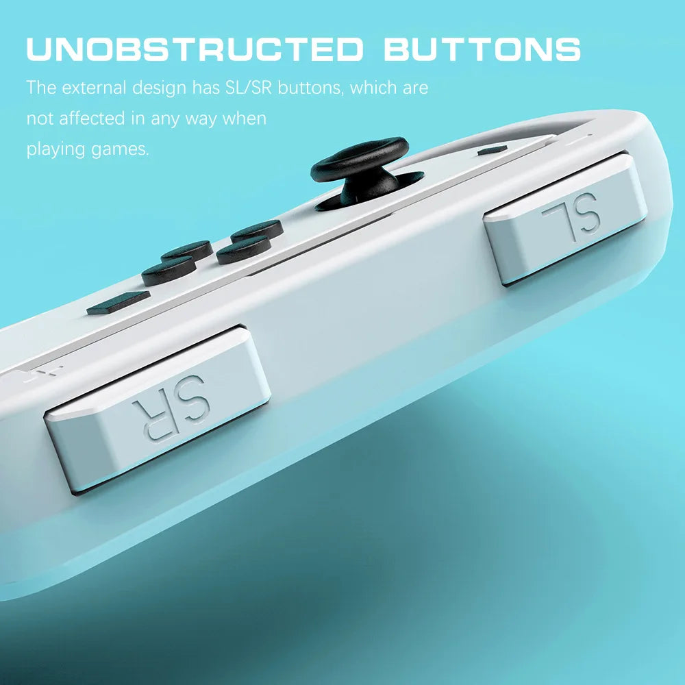 Nintendo Switch OLED Joy-Con Grip Bracket Wheel, 2 Pack