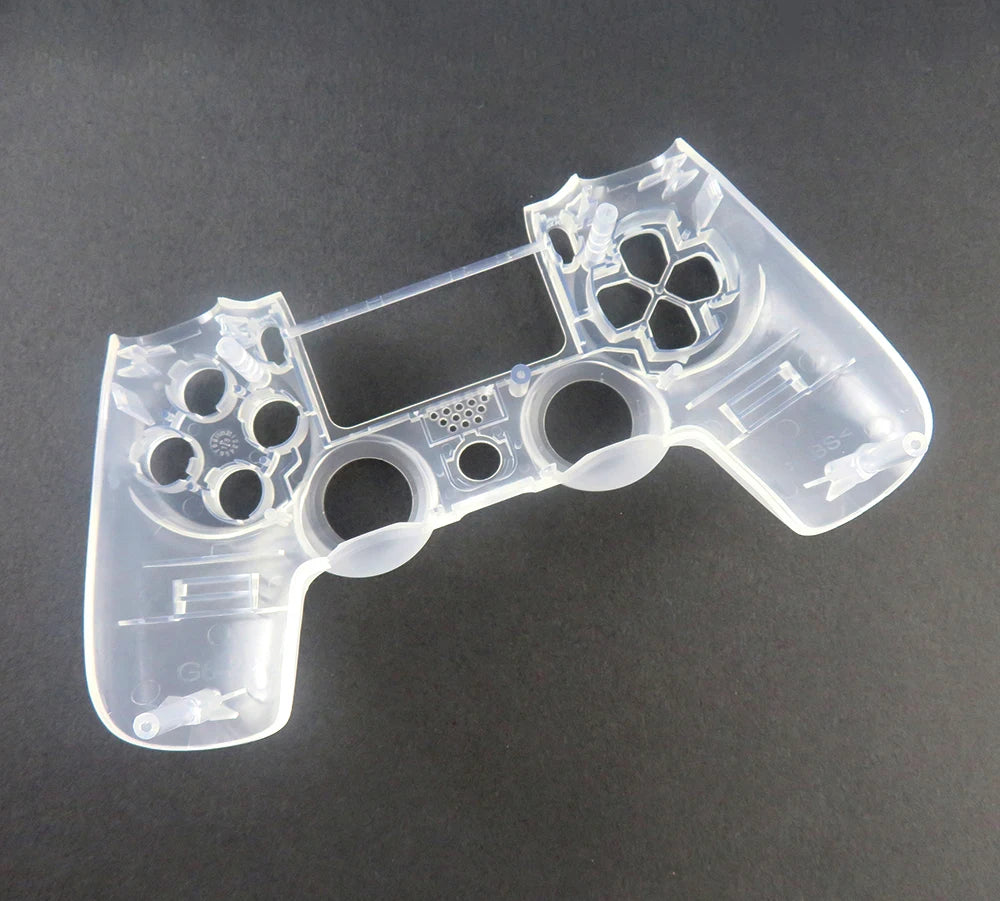 1pcs For Playstation 4 PRO JDM 040 JDS 040 Transparent PS4 Controller JDS-040 Faceplate Front Shell Upper Cover Case