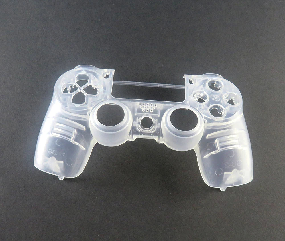1pcs For Playstation 4 PRO JDM 040 JDS 040 Transparent PS4 Controller JDS-040 Faceplate Front Shell Upper Cover Case
