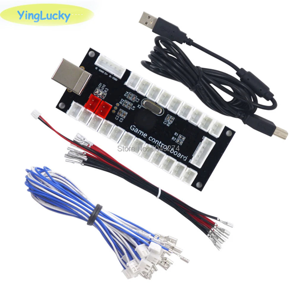 Zero Delay Arcade USB Encoder PC PS3 Switch Raspberry Pi TO Joystick FOR 5PIN & 2.8MM Button Hitbox Controller