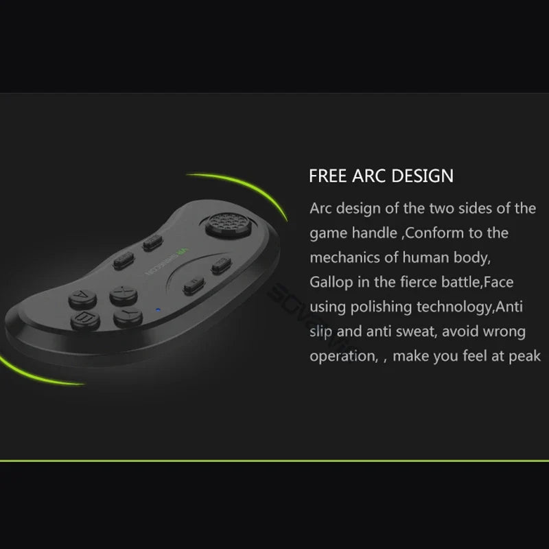 Shinecon VR Remote Controller Bluetooth Gamepad iPhone Android