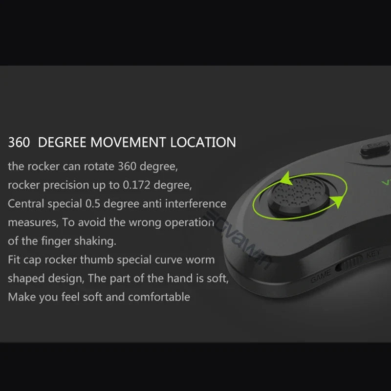 Shinecon VR Remote Controller Bluetooth Gamepad iPhone Android