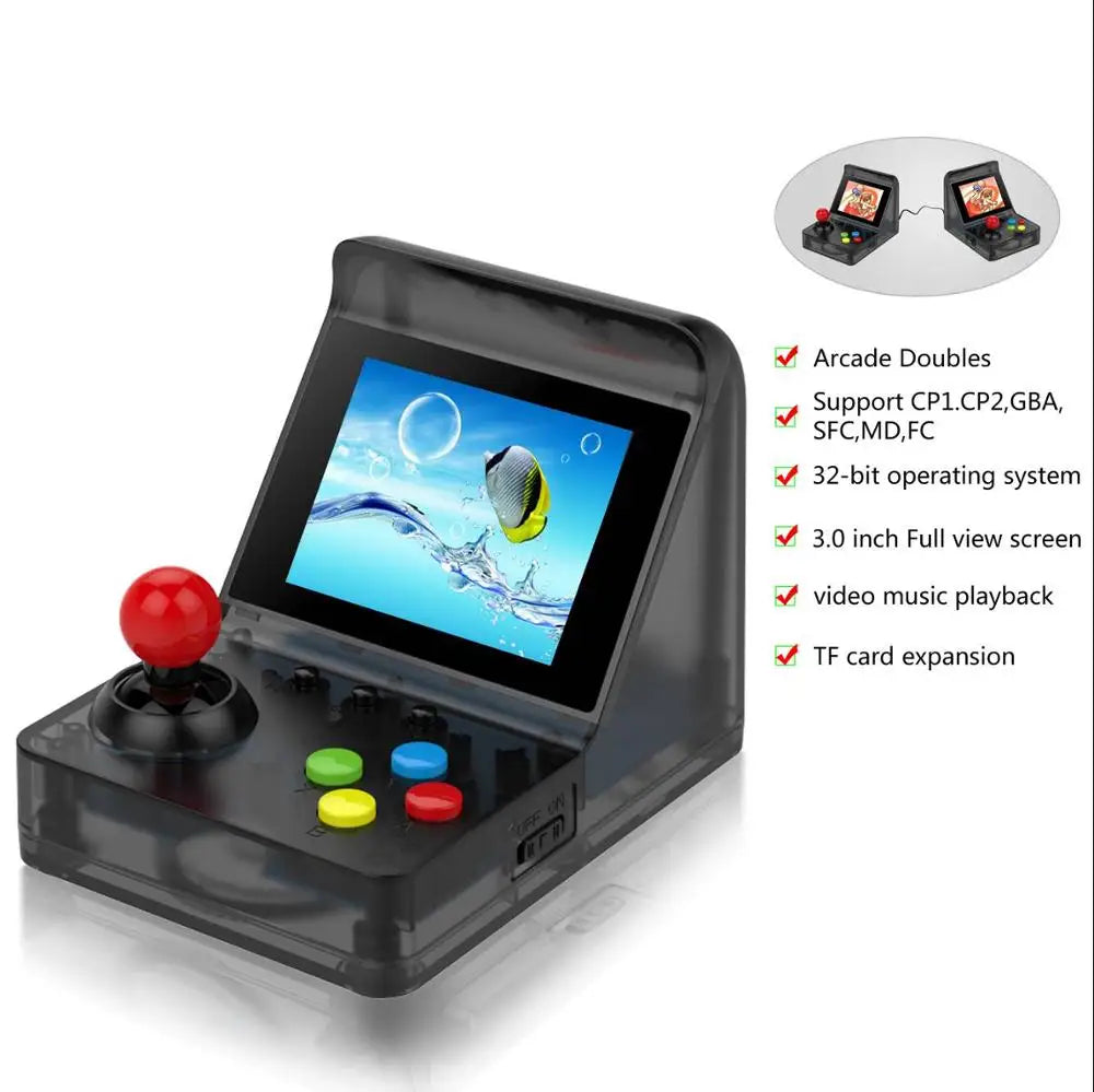 Arcade Mini 32-Bit Retro Handheld, 3-inch Screen, 500 Games