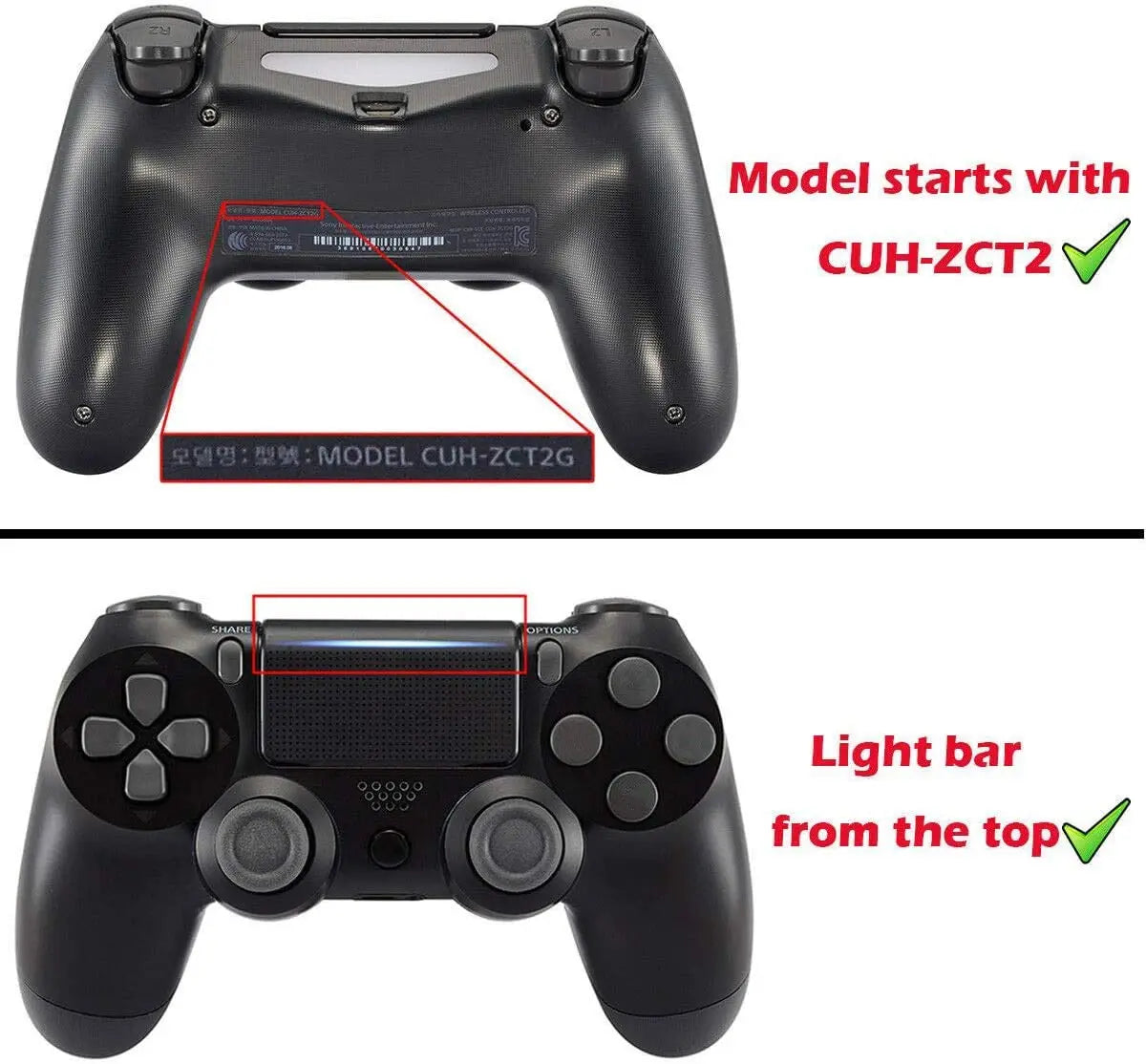 eXtremeRate Full Button Set for PS4 Slim/Pro Controller CUH-ZCT2