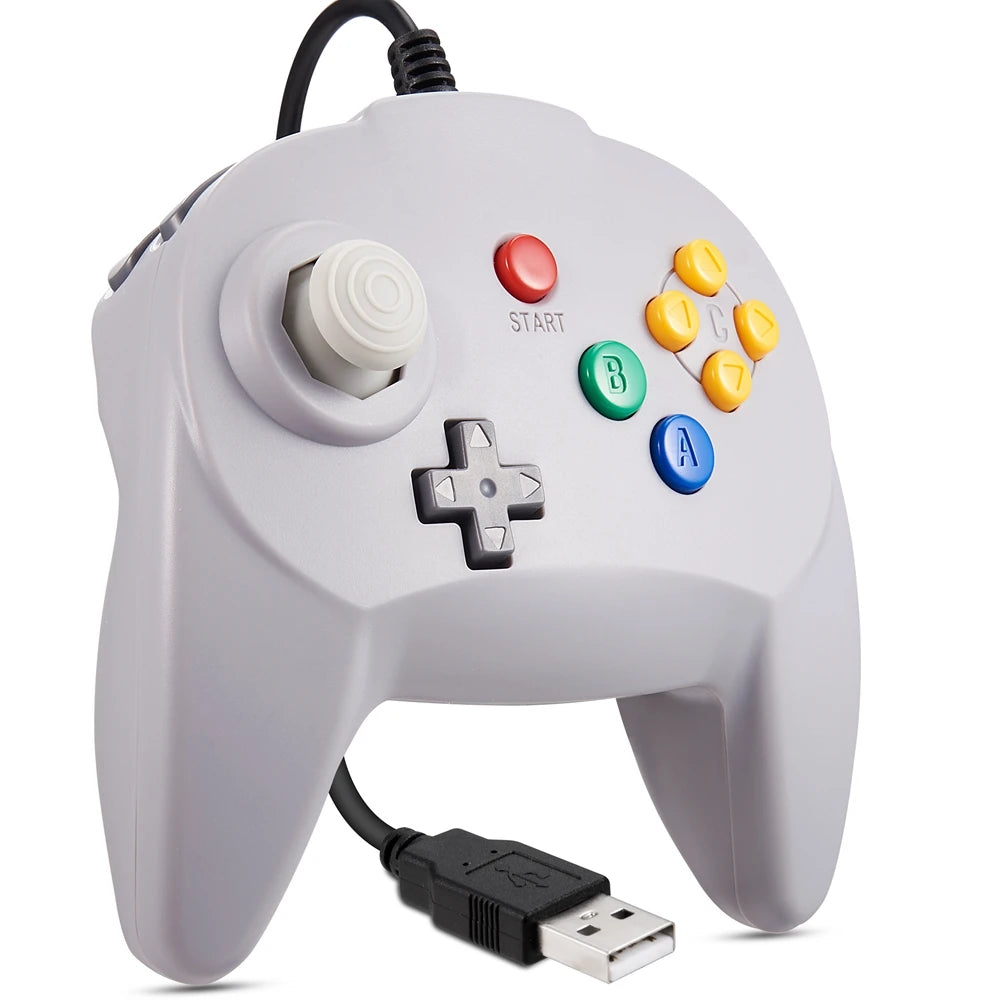 Mini USB N64-Style Controller for Windows PC, Mac & Raspberry Pi