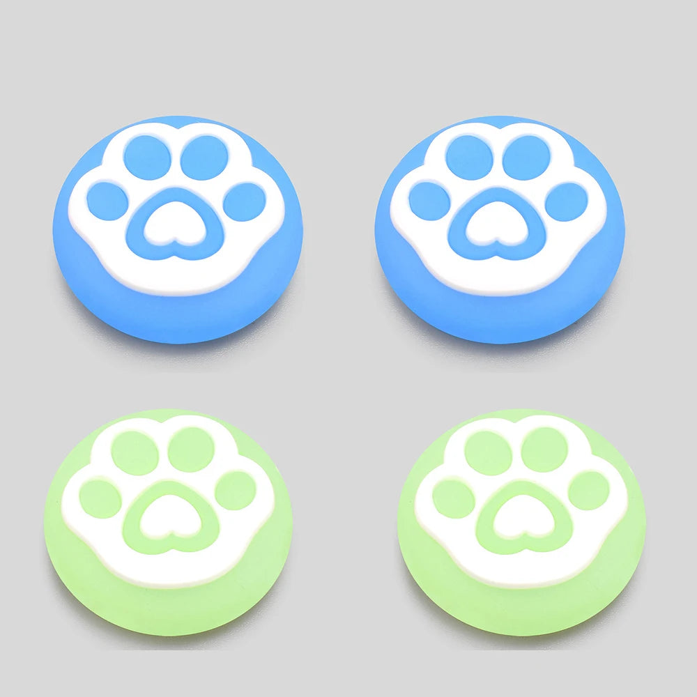 KomoKe Luminous Thumb Grip Caps for PS5, PS4, Xbox, Switch Pro