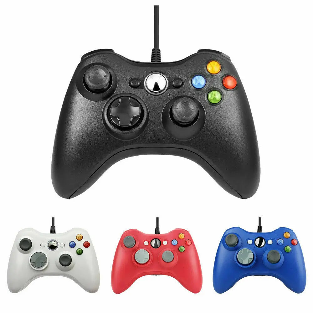 USB Wired Controller for Xbox 360/Slim & Windows PC, Steam