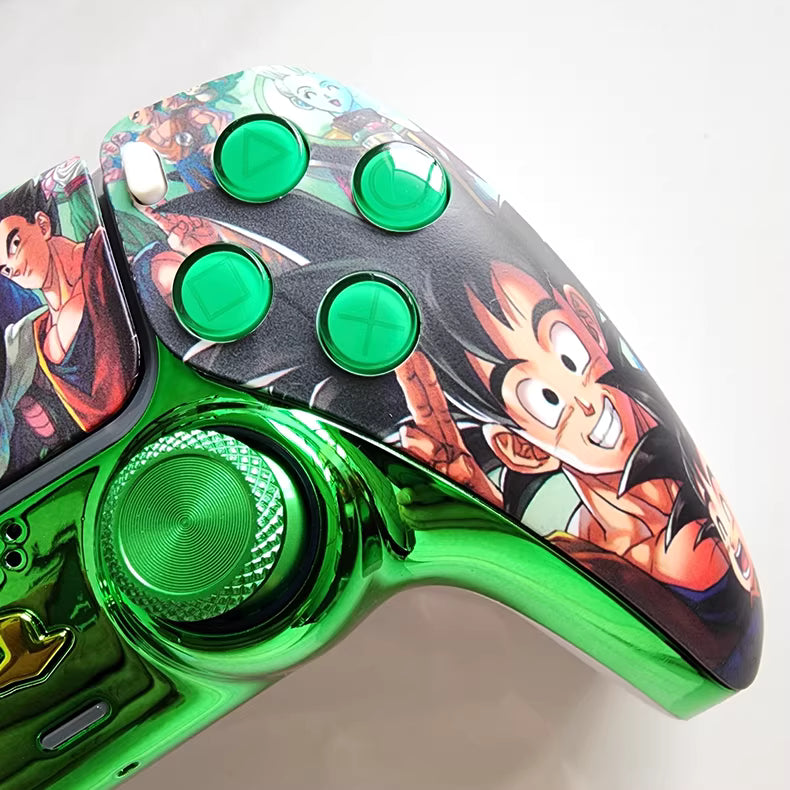Sony PS5 Controller with Hall TMR Joysticks, Goku Dragon Ball Z