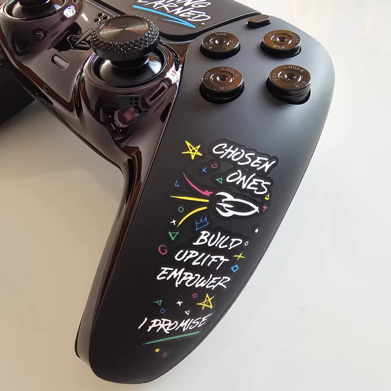 Sony PS5 Controller with Hall TMR Joystick, James Metallic Black