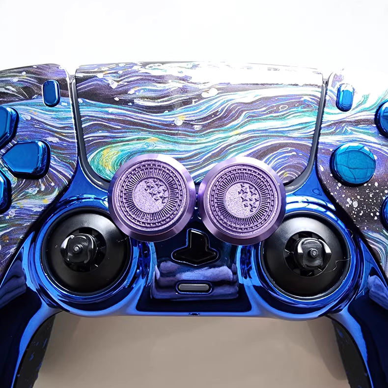 Sony PS5 Controller with Hall TMR Joystick, Van Gogh's Cat
