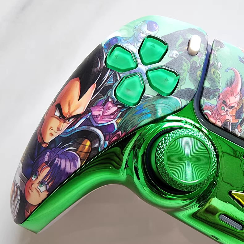 Sony PS5 Controller with Hall TMR Joysticks, Goku Dragon Ball Z