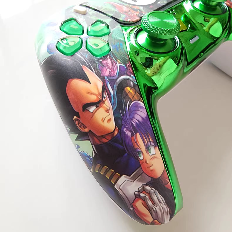 Sony PS5 Controller with Hall TMR Joysticks, Goku Dragon Ball Z