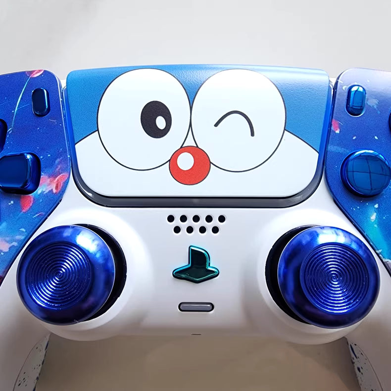 Sony PS5 Controller with Hall Effect TMR Joystick, Doraemon
