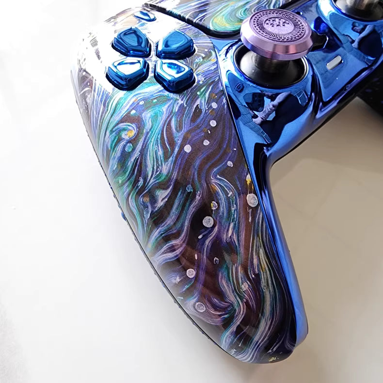 Sony PS5 Controller with Hall TMR Joystick, Van Gogh's Cat