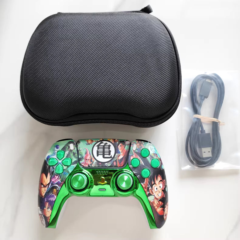 Sony PS5 Controller with Hall TMR Joysticks, Goku Dragon Ball Z