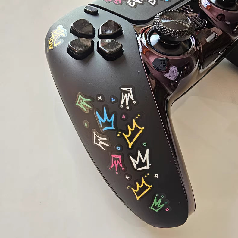 Sony PS5 Controller with Hall TMR Joystick, James Metallic Black