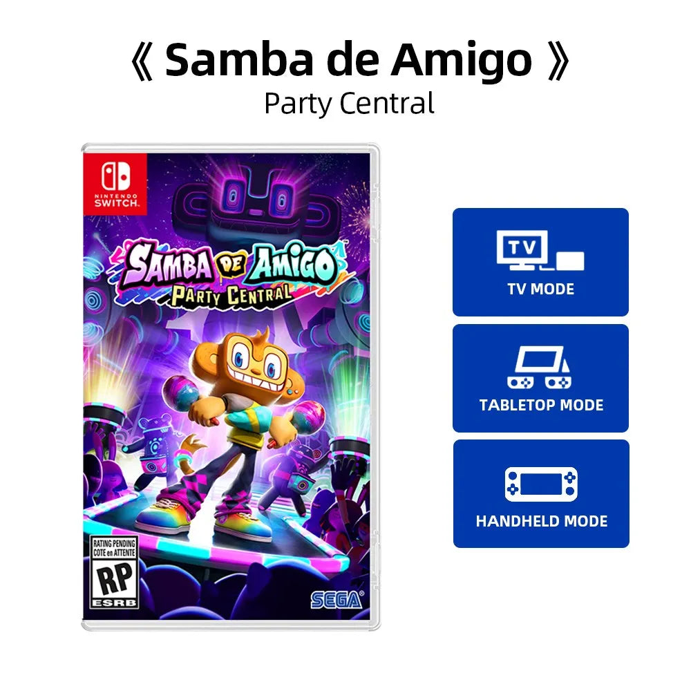Samba de Amigo: Party Central for Nintendo Switch Game Card