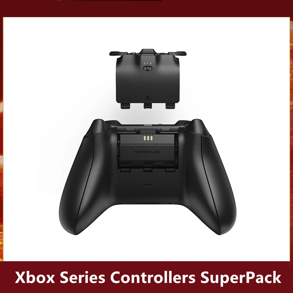 RETROFLAG Gaming Accessories SuperPack for Xbox Series Controller with Rechargeable Xbox Series Controllers
