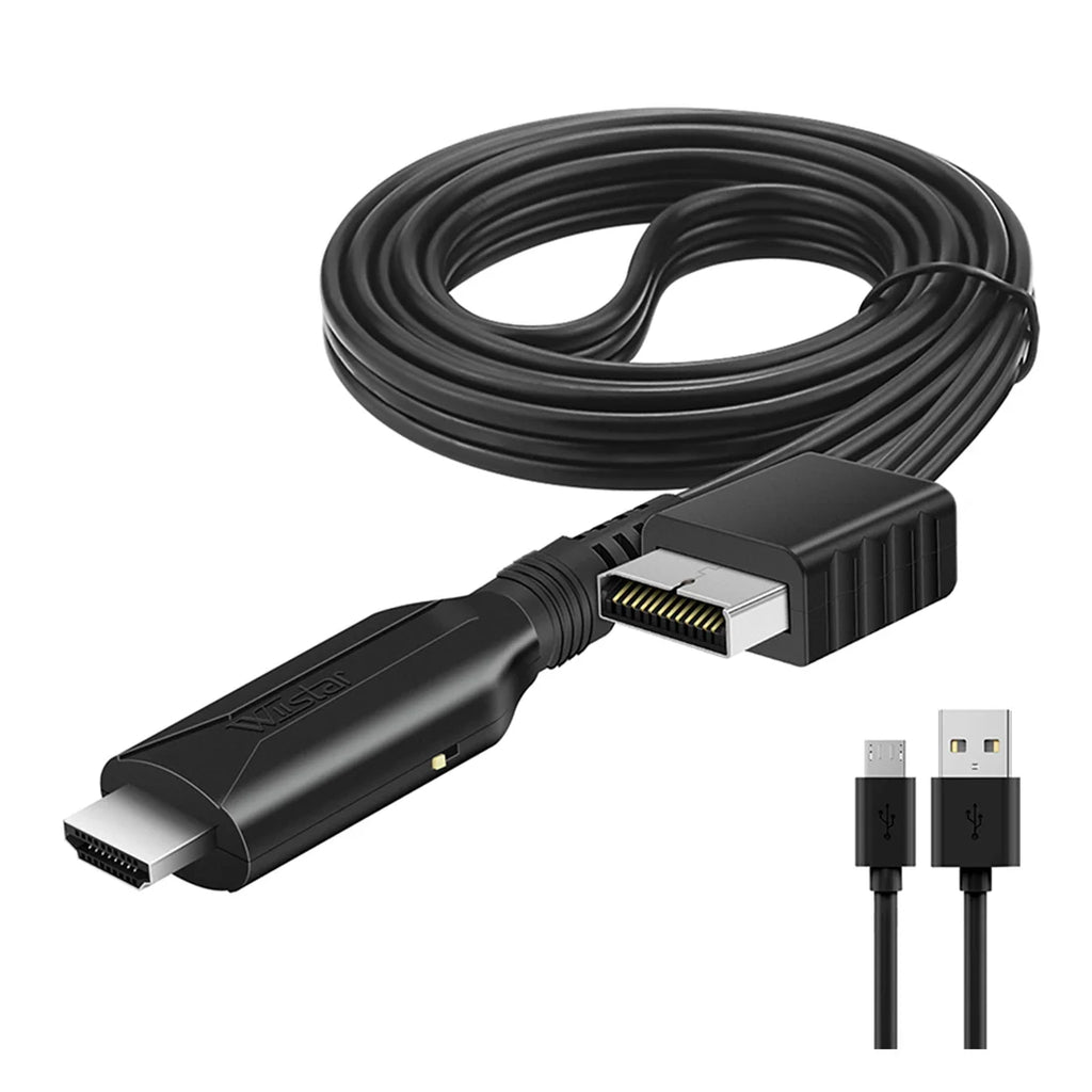 WIISTAR PS2 Audio Video Converter for PS1 and PS2, 1080p