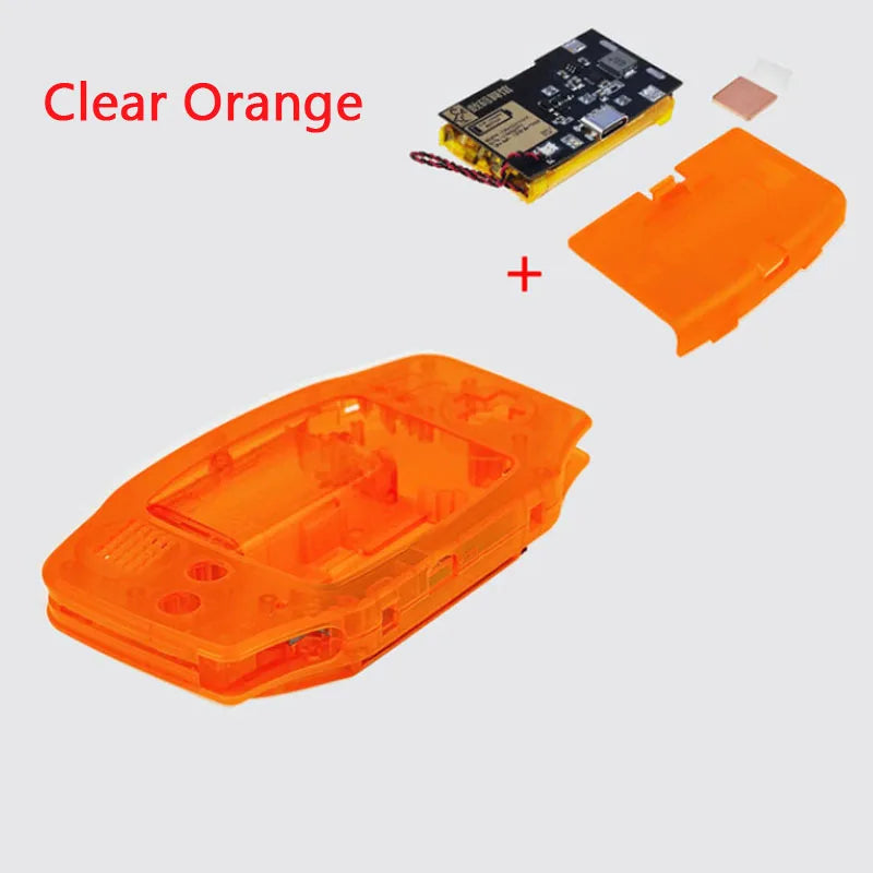 1800mAh Lithium Battery for GBA IPS V3 LCD Kits with Shell Cover