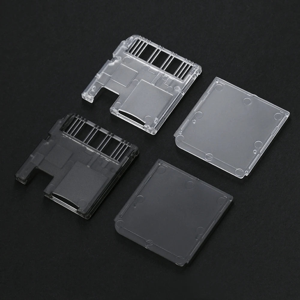 Chiscart DSpico Micro USB Injection Molded Transparent Case Compatible with Original PCB For NDS NDSL DSi 3DS Consoles