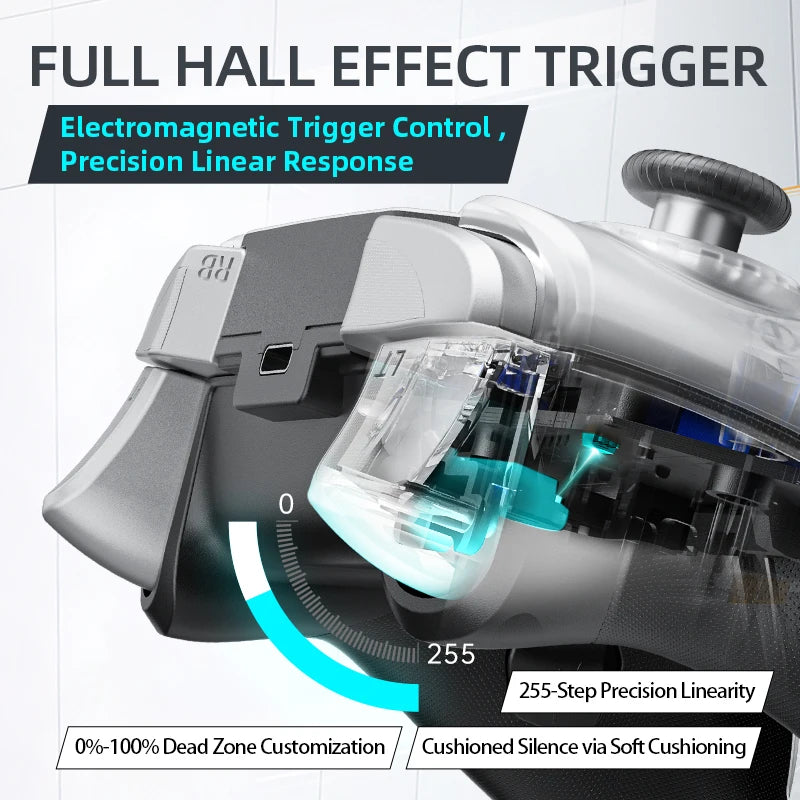 Machenike G5 Pro Wireless Controller, Hall Effect, Switch & PC