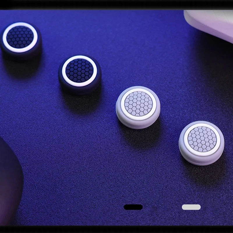 for Steam Deck Game Controller Stick Thumb Grip for Asus ROG Ally Handheld Console 4pcs Silicone Rocker Caps Joystick Cover