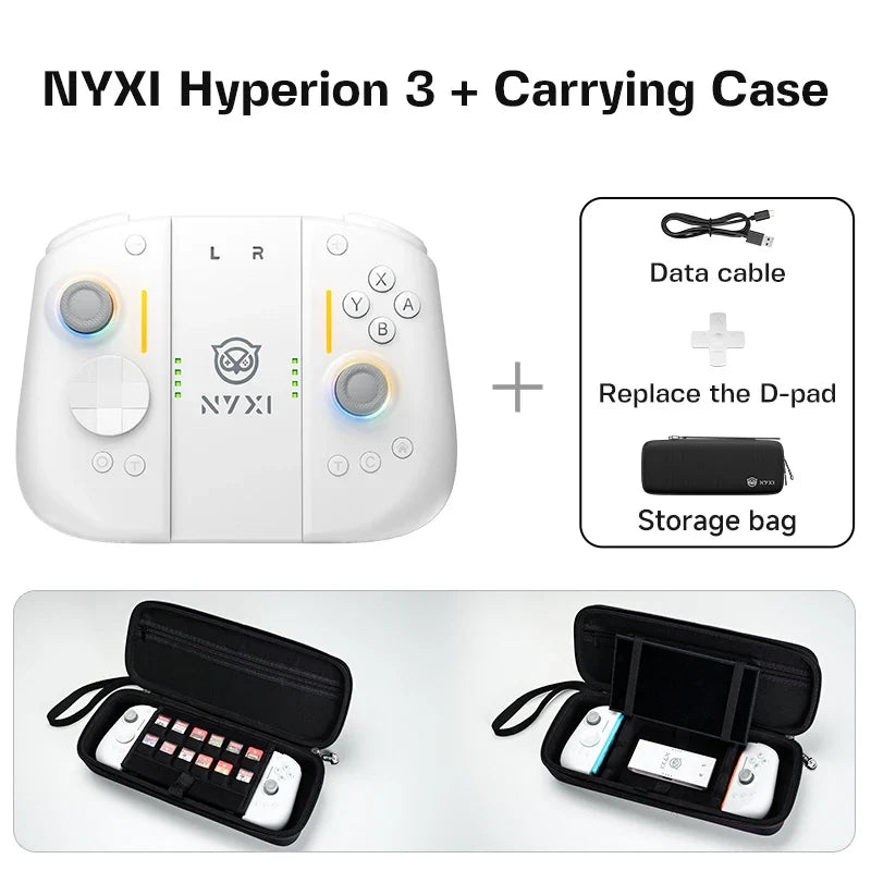 NYXI Hyperion 3 Wireless Joypad for Switch 2, Hall Joystick Magnetic Controller
