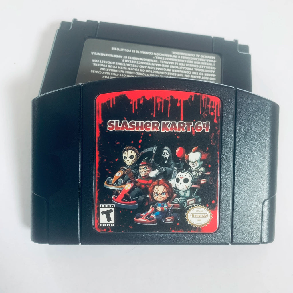 Slasher Kart 64 N64 Game Cartridge US Version English