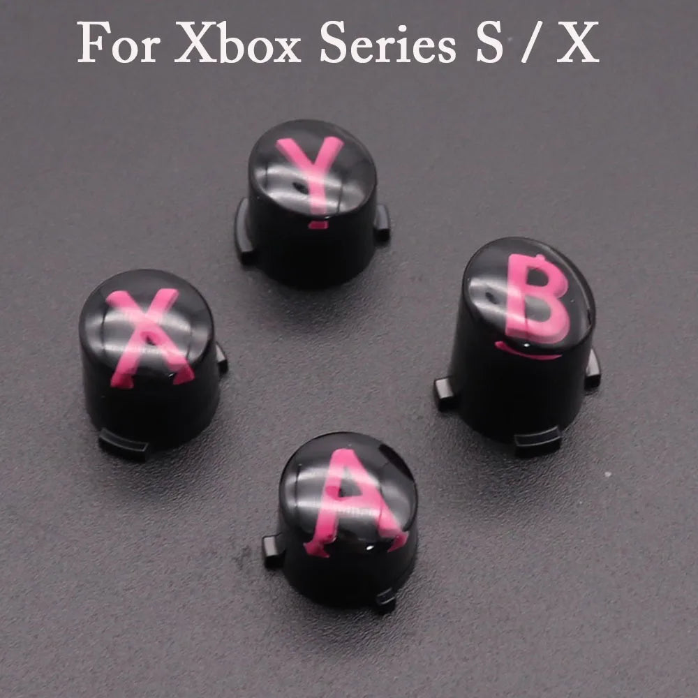 1 Set for Xbox Series S/X Controller Replacement ABXY Button Kit for Xbox One S Elite Series 1/2 Gamepad Button Accessories