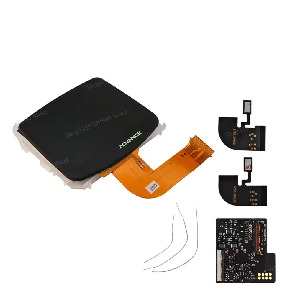 Full New GBA IPS V4 Laminated Screen Kits for Gameboy Advance IPS Screen 15 Levels High Brightness Gaming Screen with Shell