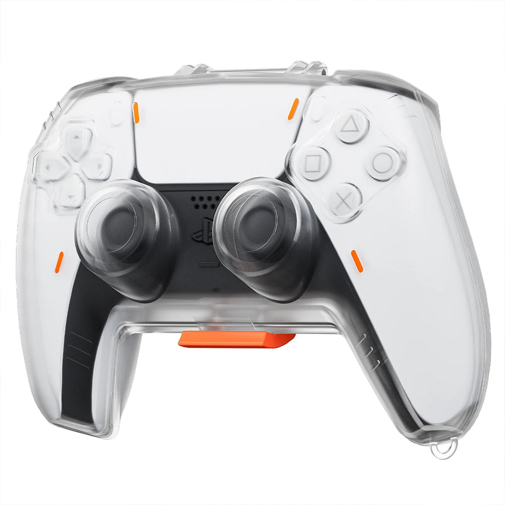 Clear Hard PC Protective Case For Sony Playstation 5 PS5 Controller,Cover Skin Shell Anti‑Scratch Gamepad Protector Accessories